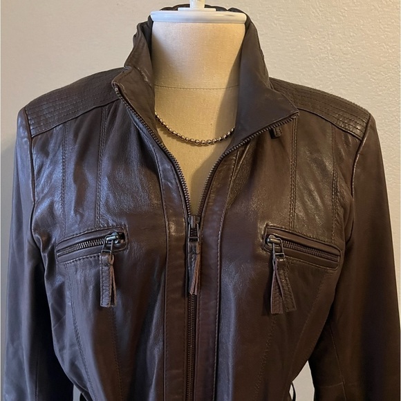 wilsons leather woman jacket - Picture 4 of 13